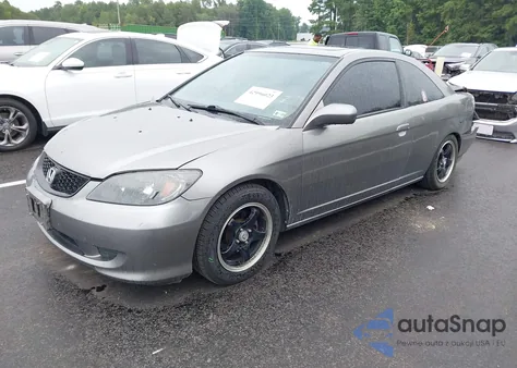 2004 Honda Civic Ex из США, поврежденный, VIN 1HGEM22994L076176